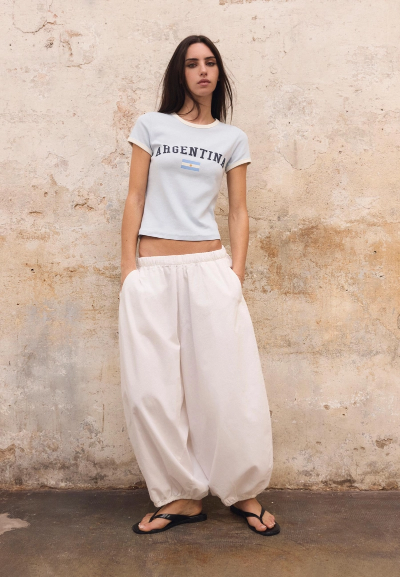 Футболка с принтом