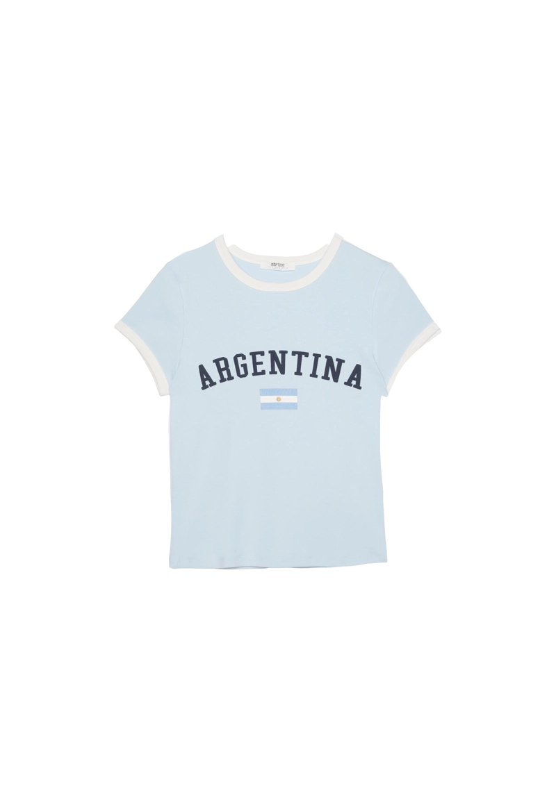 Футболка с принтом