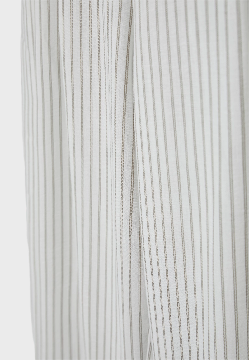 Струящиеся брюки barrel в полоску