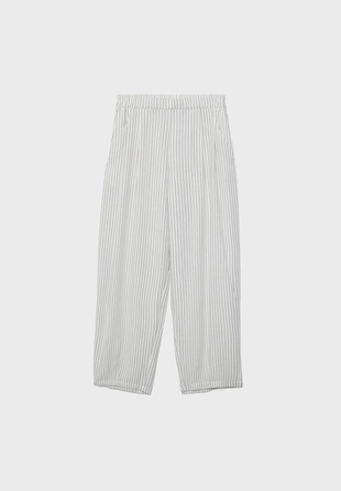 Струящиеся брюки barrel в полоску- Заказать в России