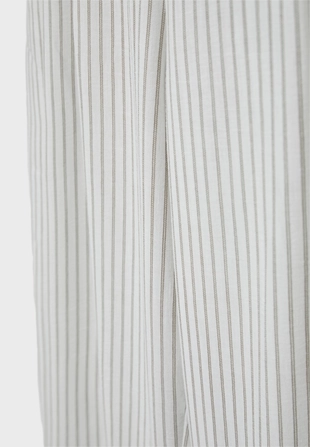 Струящиеся брюки barrel в полоску- Заказать в России