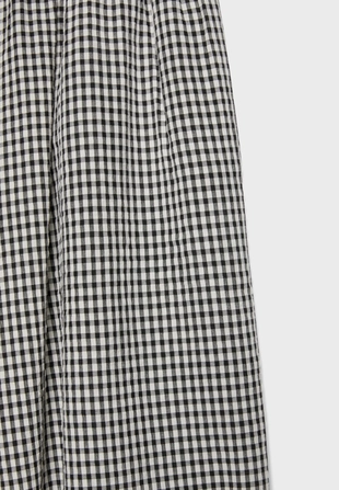 Брюки-шаровары в клетку- Заказать в России