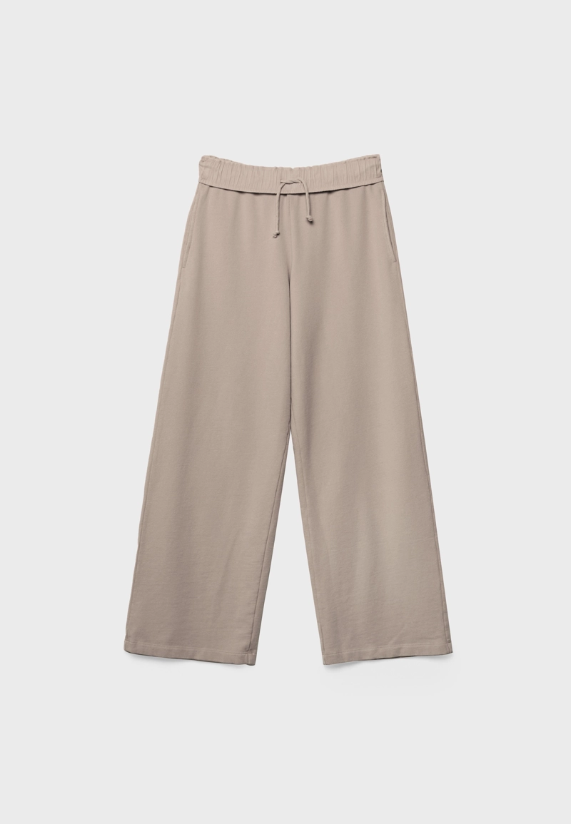 Брюки-джоггеры прямого кроя с эффектом потертости