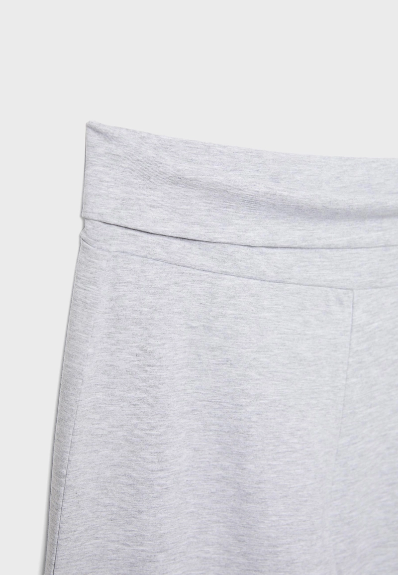 Леггинсы с отворотом на талии