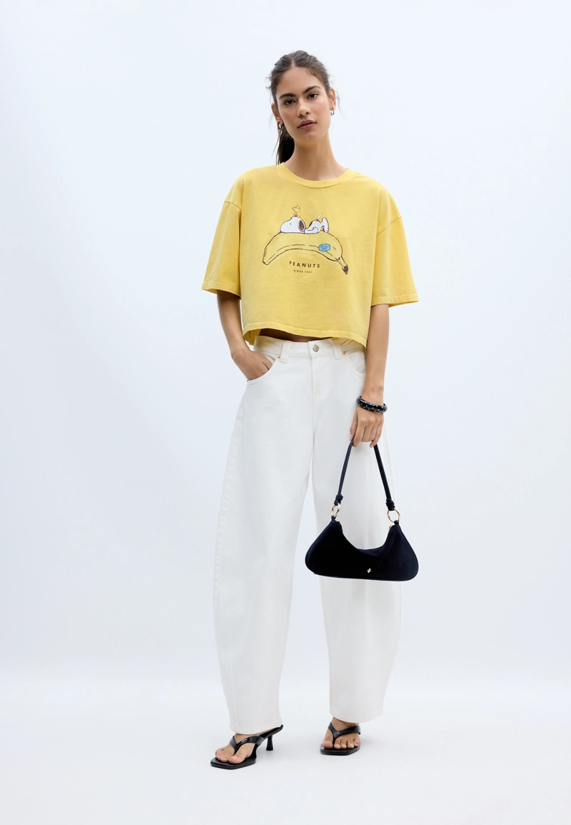 Футболка «Снупи» с бананом