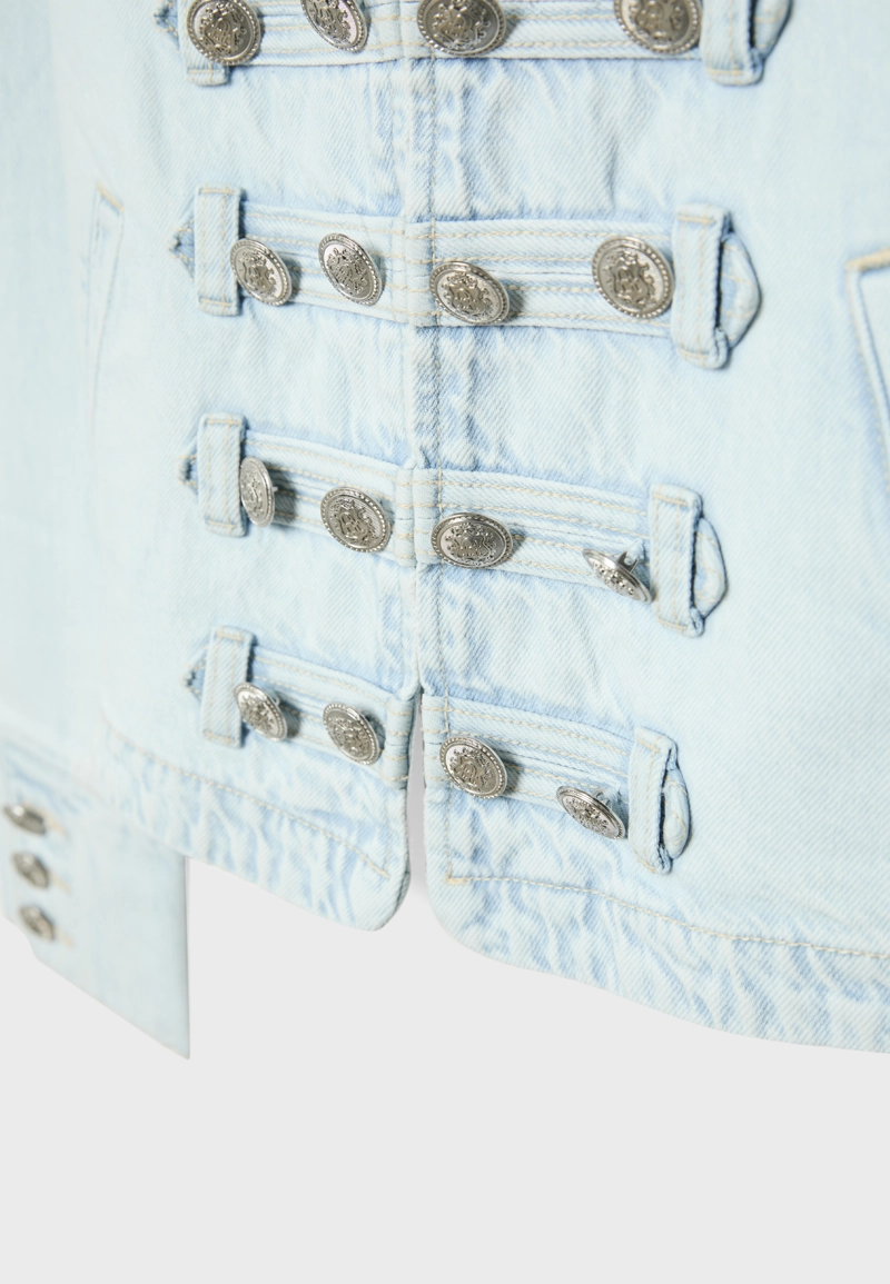 Пиджак в стиле милитари