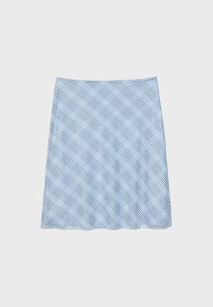 Юбка миди из полупрозрачной ткани в горошек- Заказать в России