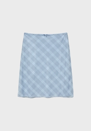 Юбка миди из полупрозрачной ткани в горошек- Заказать в России