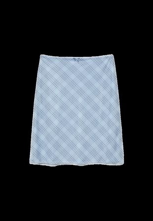 Юбка миди из полупрозрачной ткани в горошек- Заказать в России