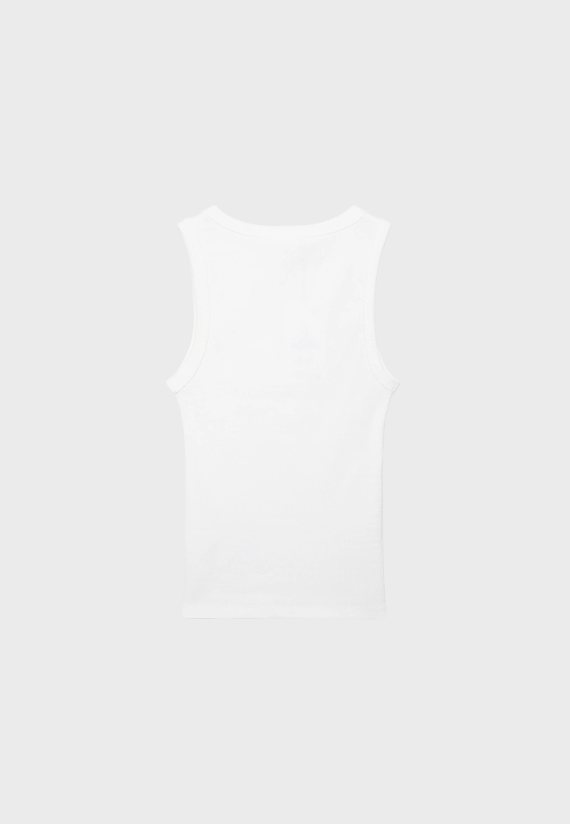 Майка-борцовка с отделкой