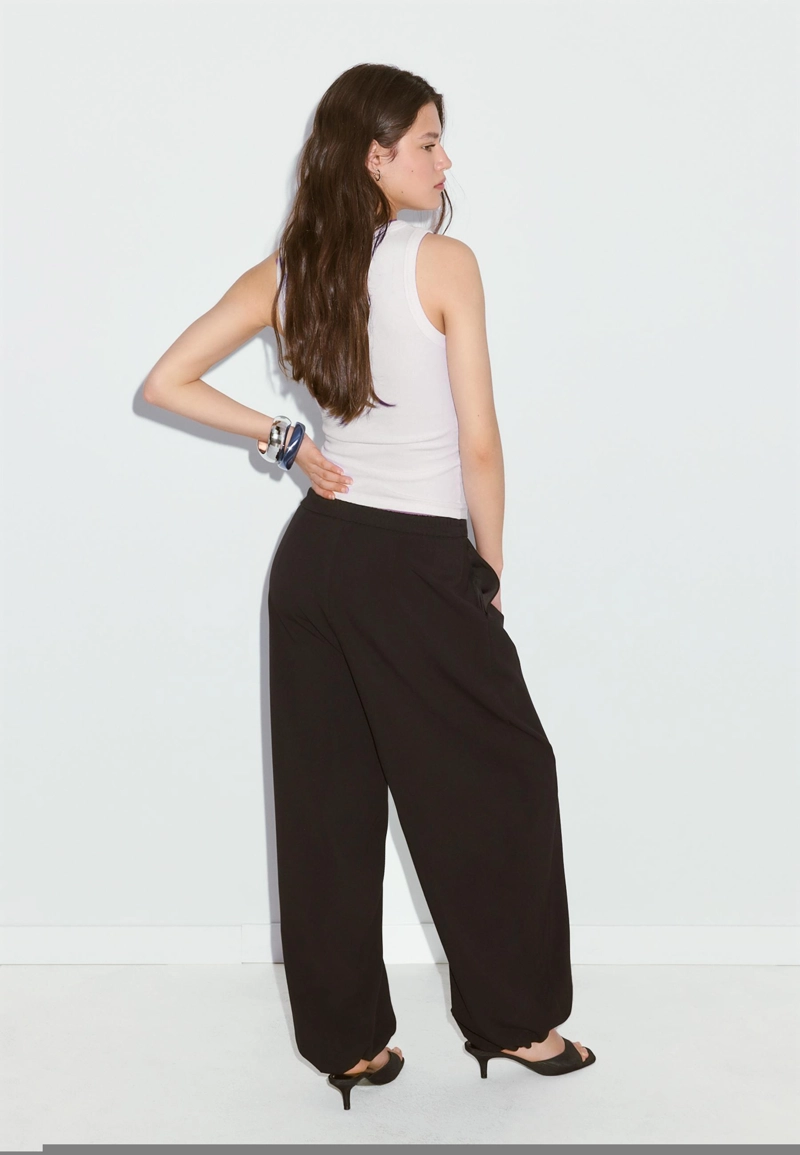 Майка-борцовка с отделкой