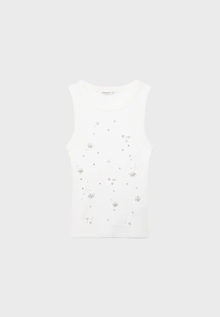 Майка-борцовка с отделкой- Заказать в России