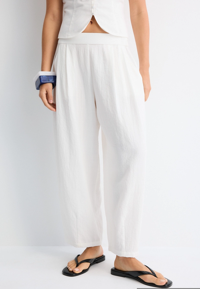 Брюки barrel свободного кроя