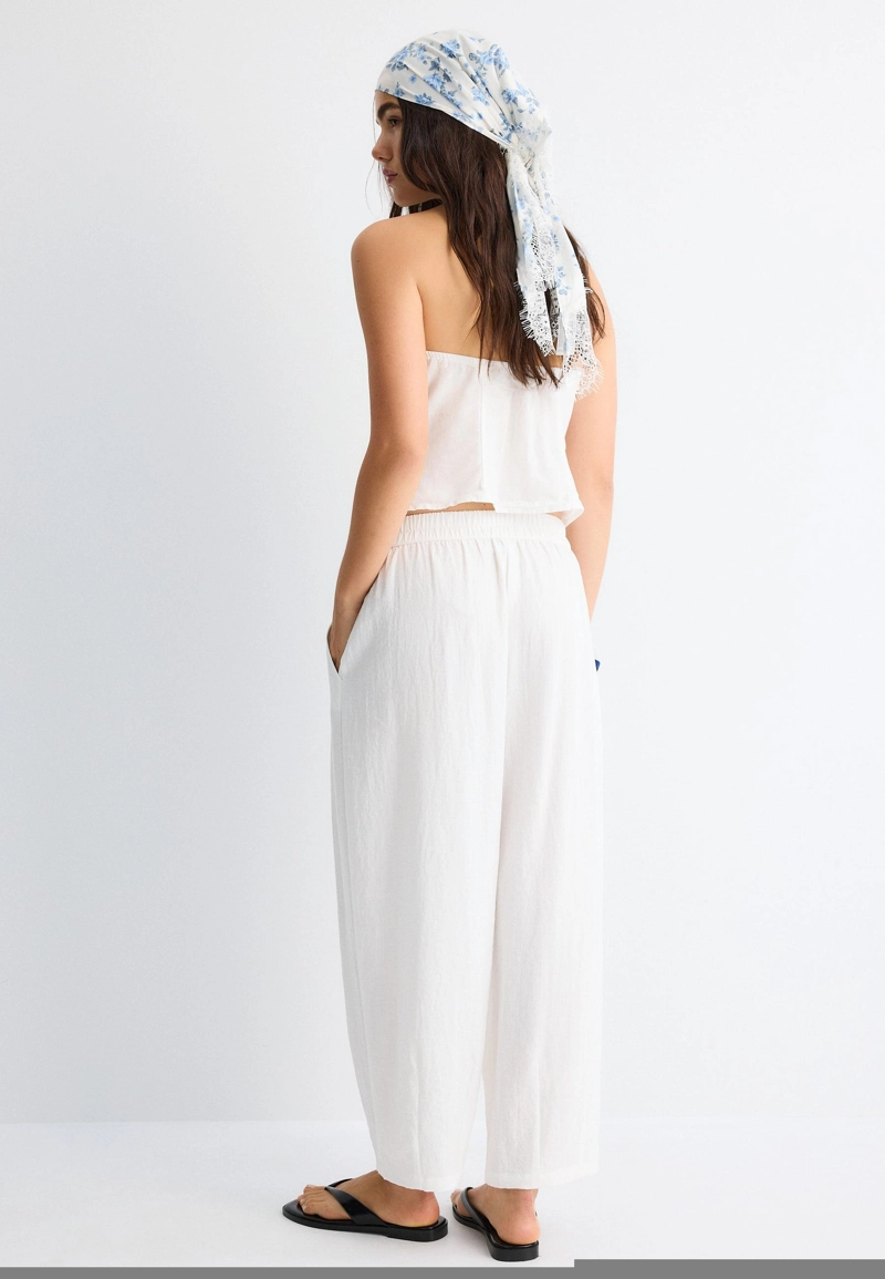 Брюки barrel свободного кроя