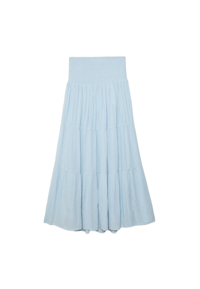 Юбка с металлизированной нитью