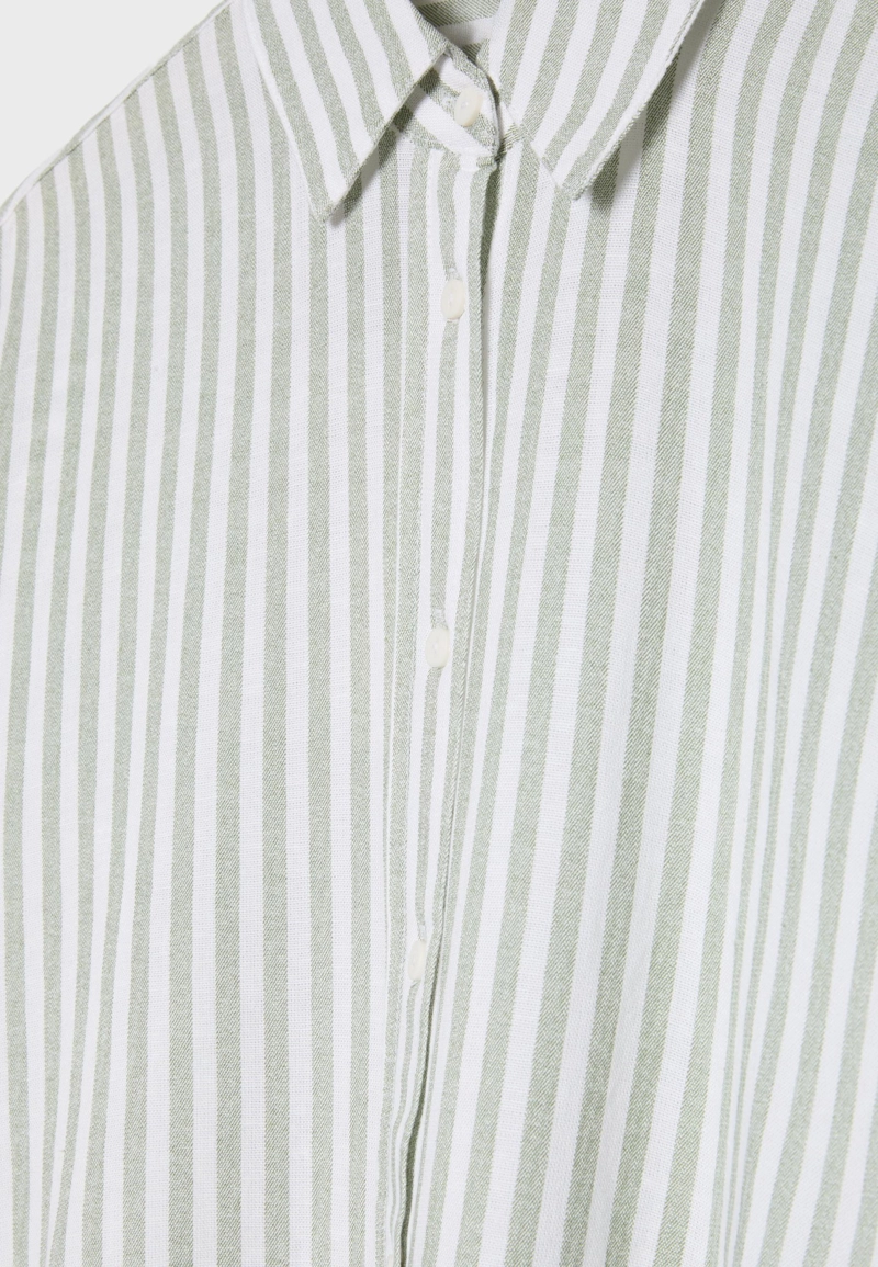 Рубашка под льняной эффект