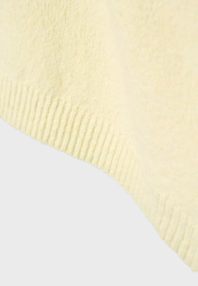 Асимметричный трикотажный джемпер