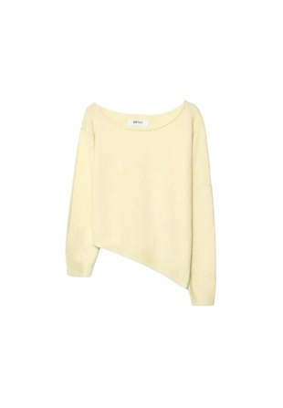 Асимметричный трикотажный джемпер- Заказать в России