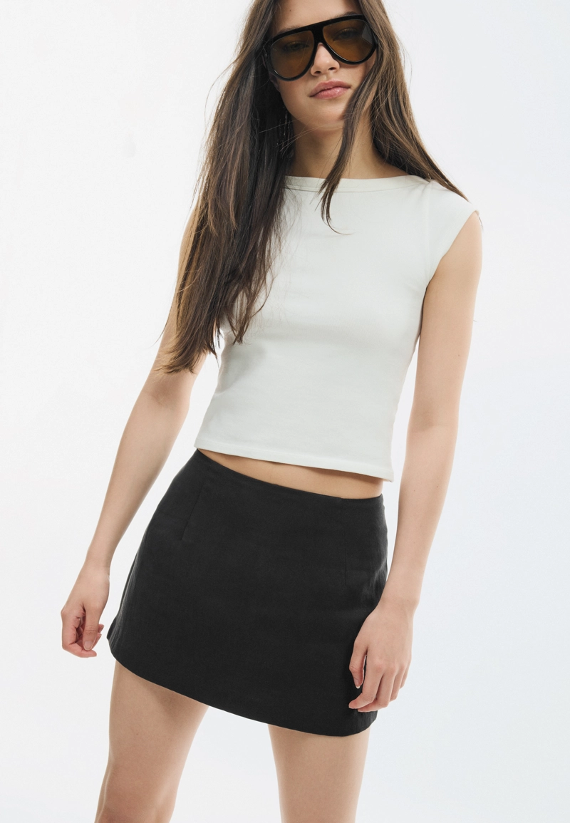 Мини-юбка-шорты