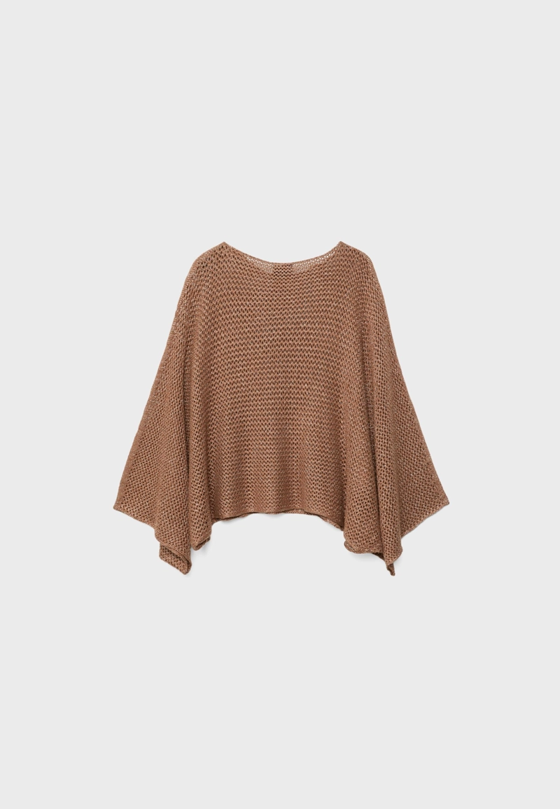 Накидка с металлизированной нитью