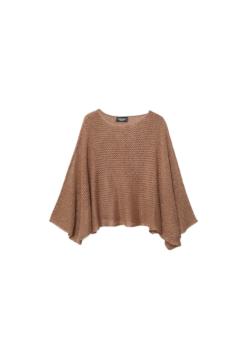 Накидка с металлизированной нитью