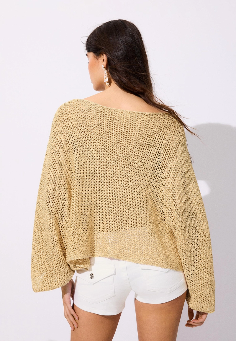 Накидка с блестками