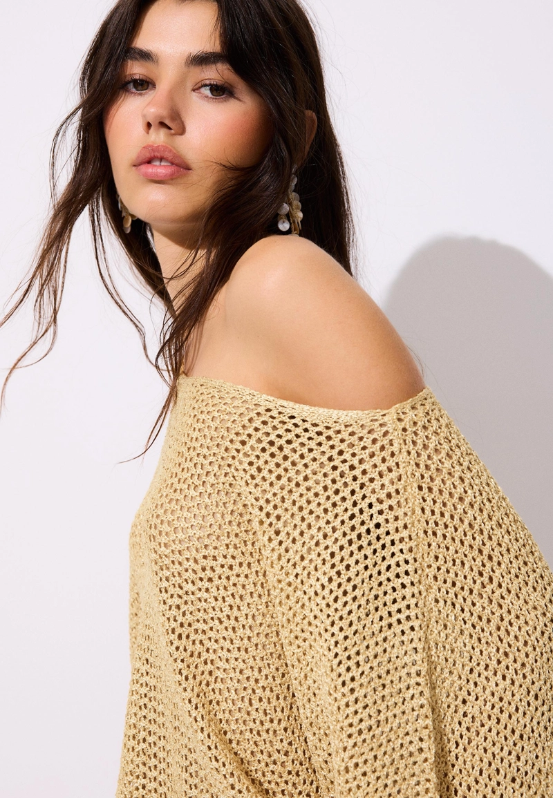 Накидка с блестками