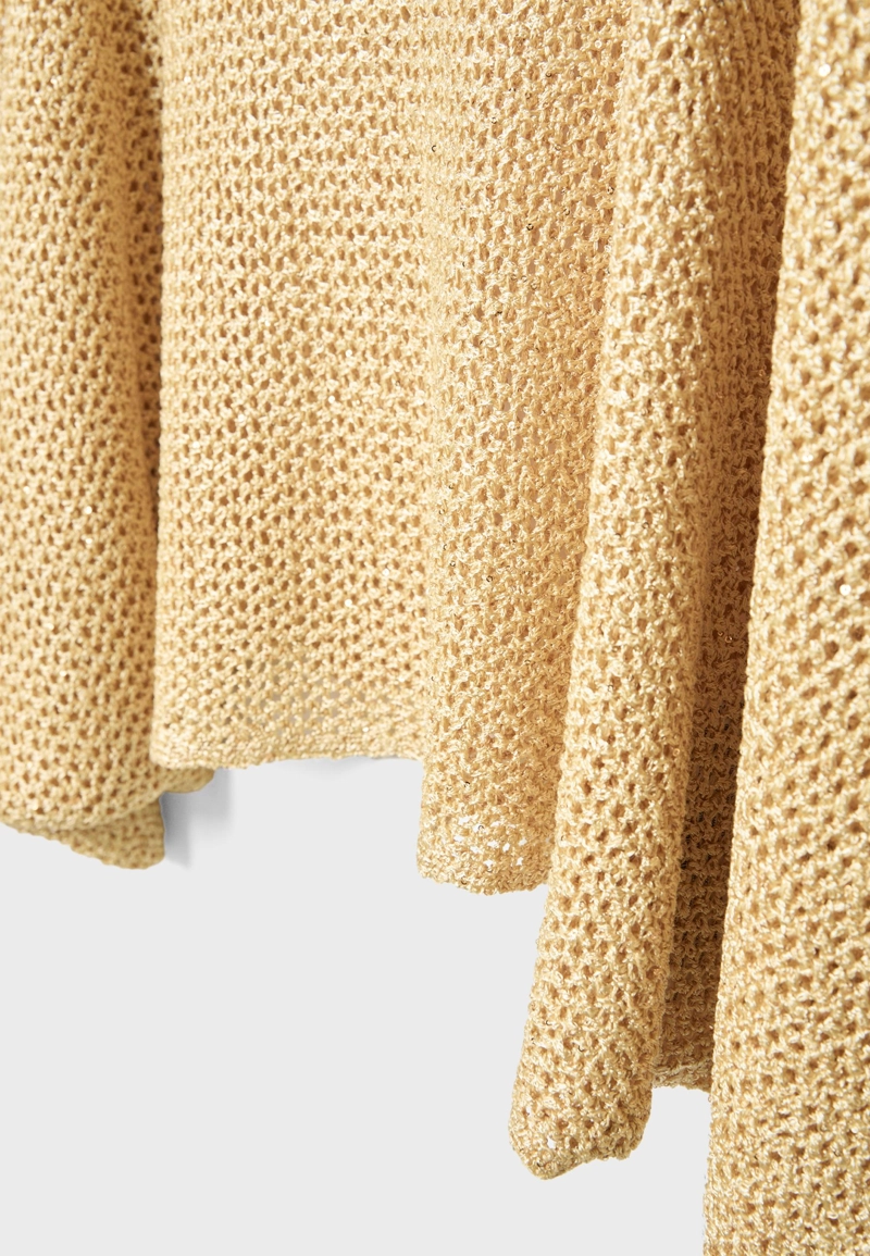 Накидка с блестками