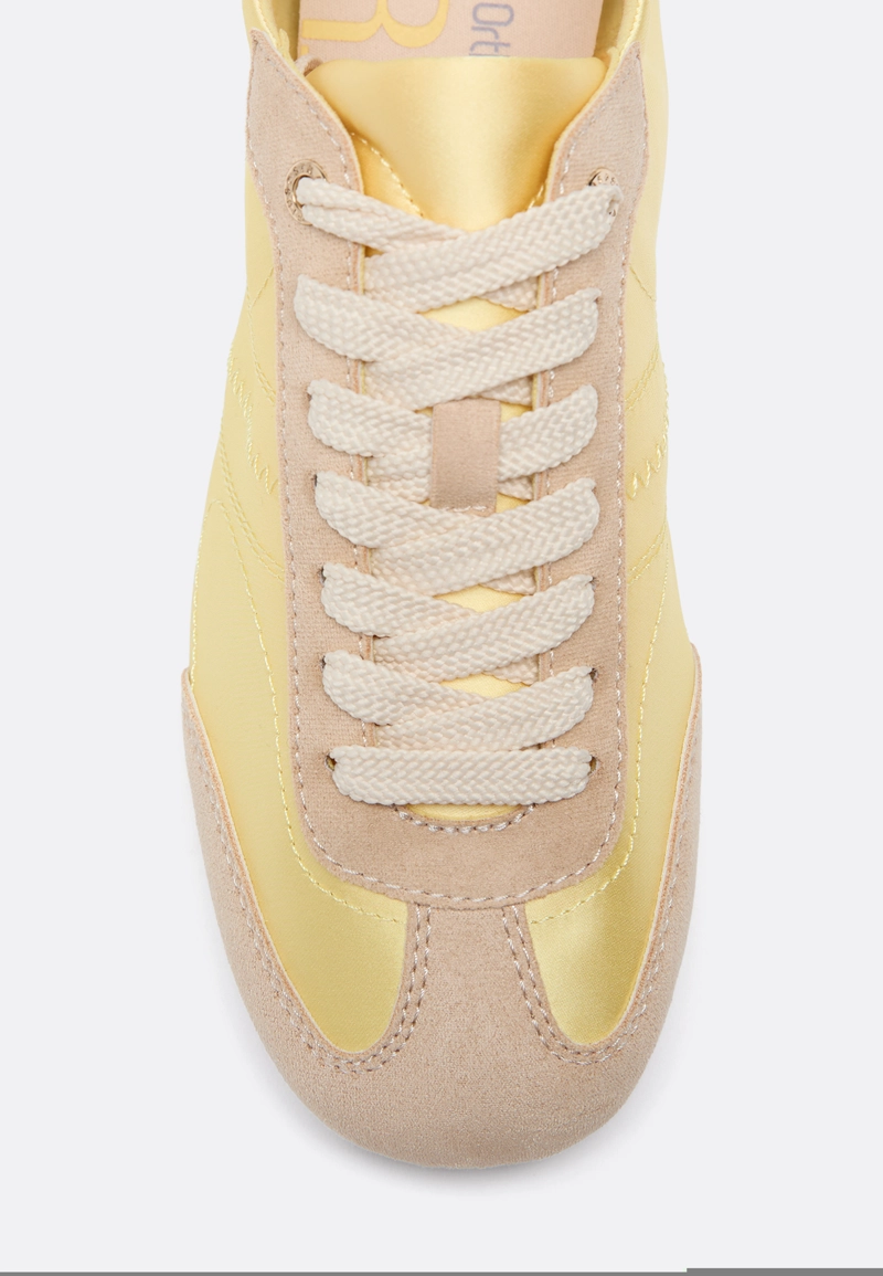 Атласные тапочки на тонкой подошве