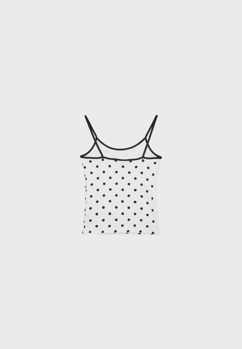 Топ на бретелях в рубчик