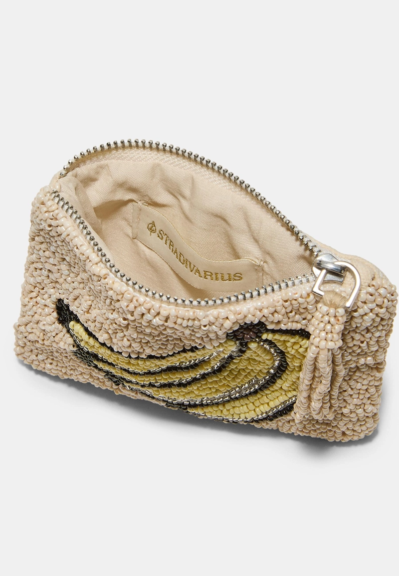 Маленький кошелек с бусинами