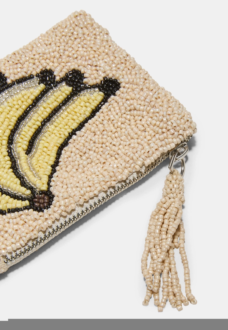 Маленький кошелек с бусинами