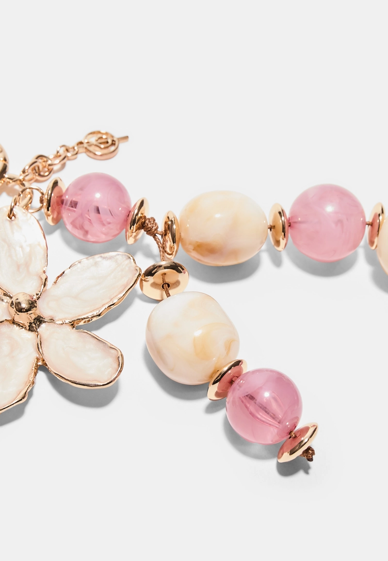 Брелок-подвеска «Эмалированный цветок»