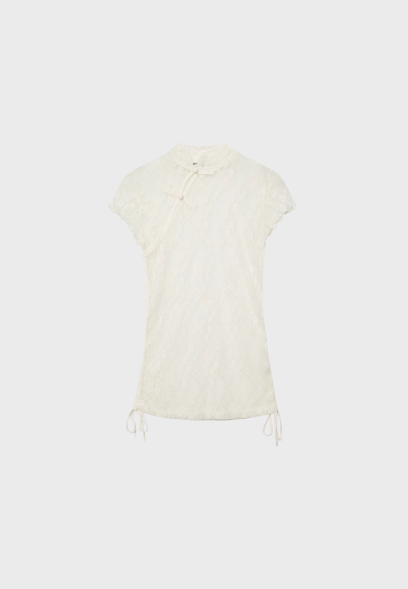 Футболка в стиле ципао