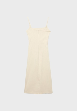 Платье миди из бенгалина с квадратным вырезом- Заказать в России