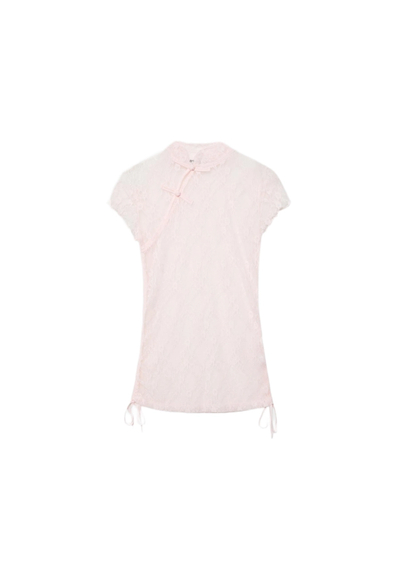 Футболка в стиле ципао