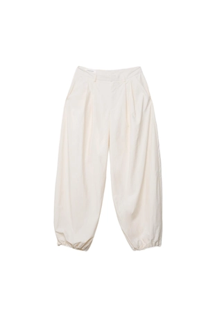 Высокотехнологичные брюки с низкой проймой и защипами- Заказать в России