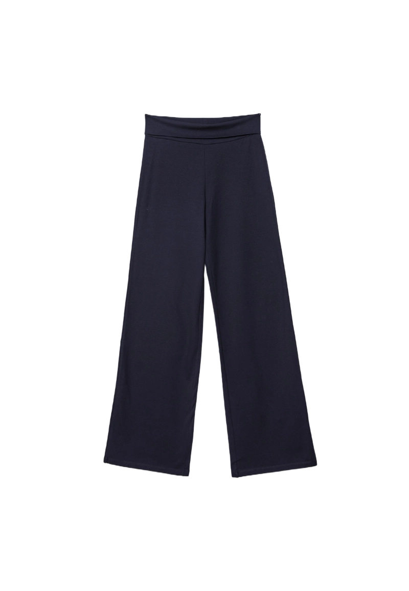 Леггинсы с отворотом на талии