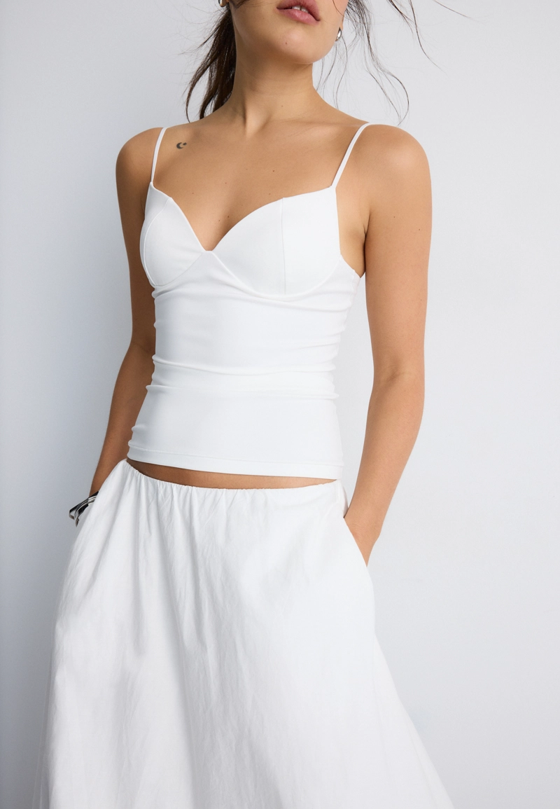 Топ в бельевом стиле