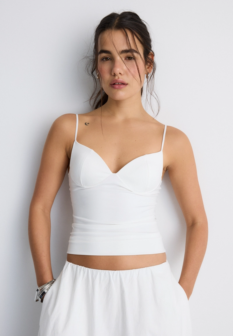 Топ в бельевом стиле