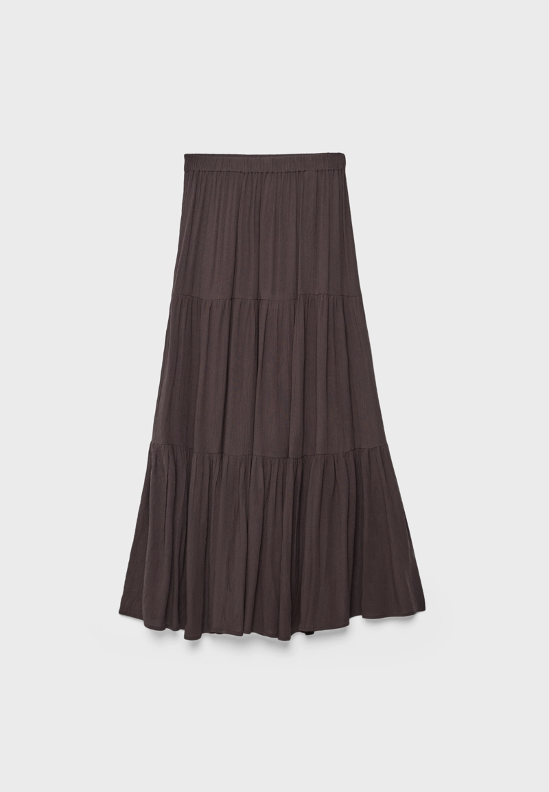 Юбка миди в стиле бохо