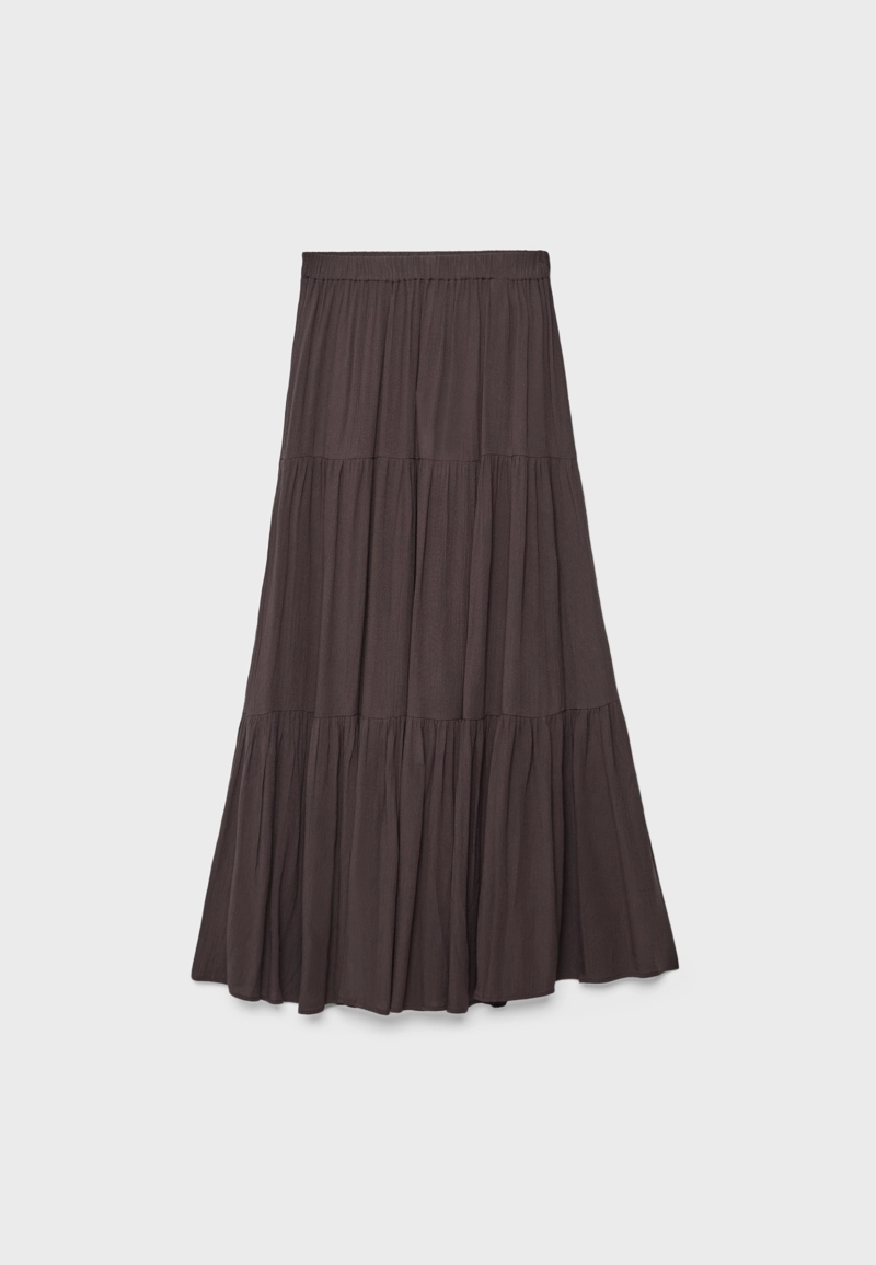 Юбка миди в стиле бохо