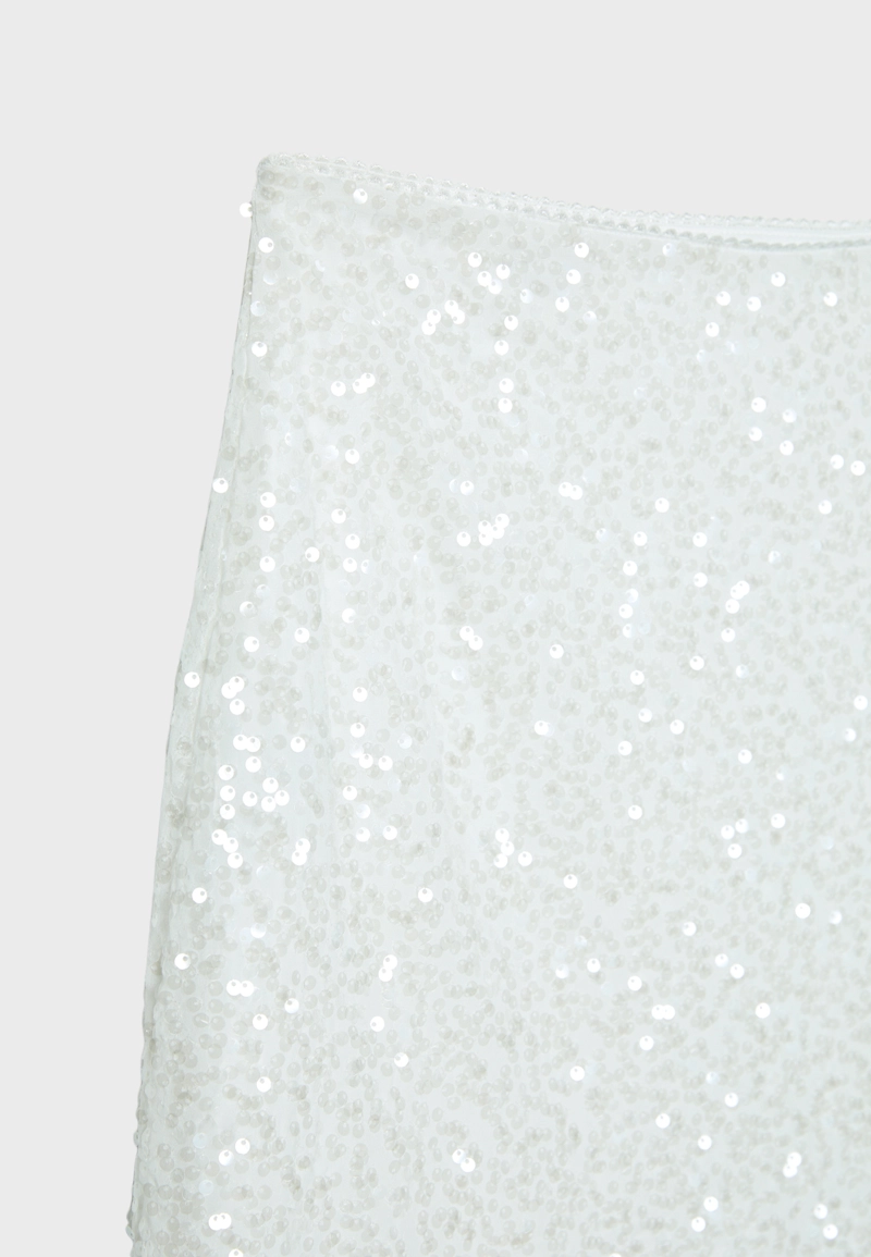 Юбка миди с пайетками