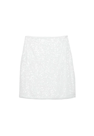 Юбка миди с пайетками- Заказать в России