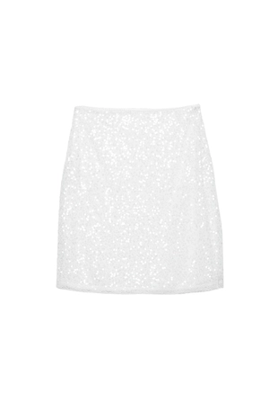 Юбка миди с пайетками- Заказать в России
