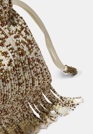 Сумка через плечо с бисером- Заказать в России