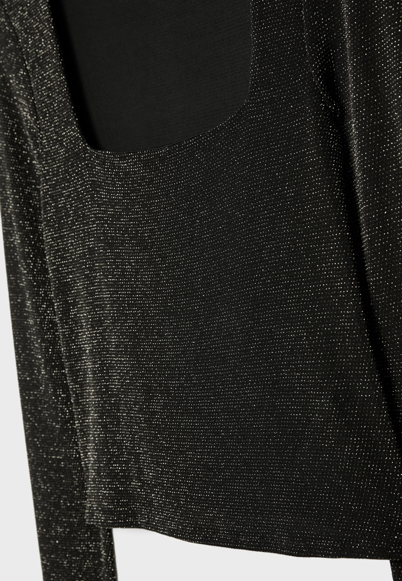 Бесшовная футболка с квадратным вырезом