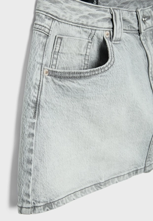 Джинсовая юбка-шорты D62- Заказать в России