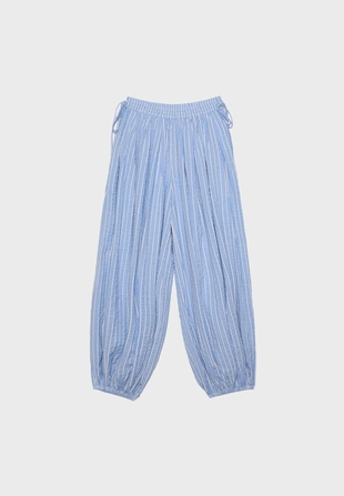 Брюки-баллоны в полоску- Заказать в России