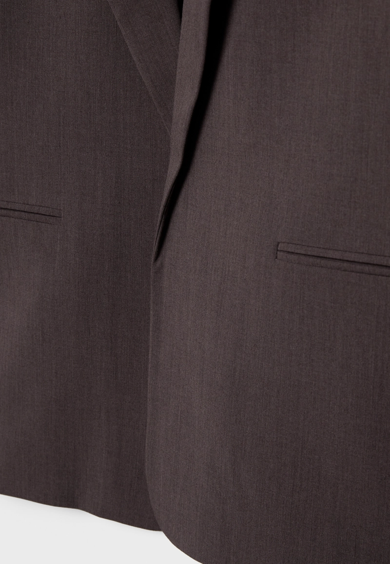 Пиджак свободного кроя в полоску